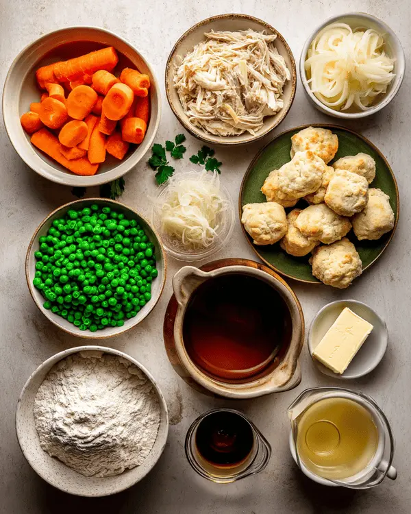 chicken pot pie casserole
