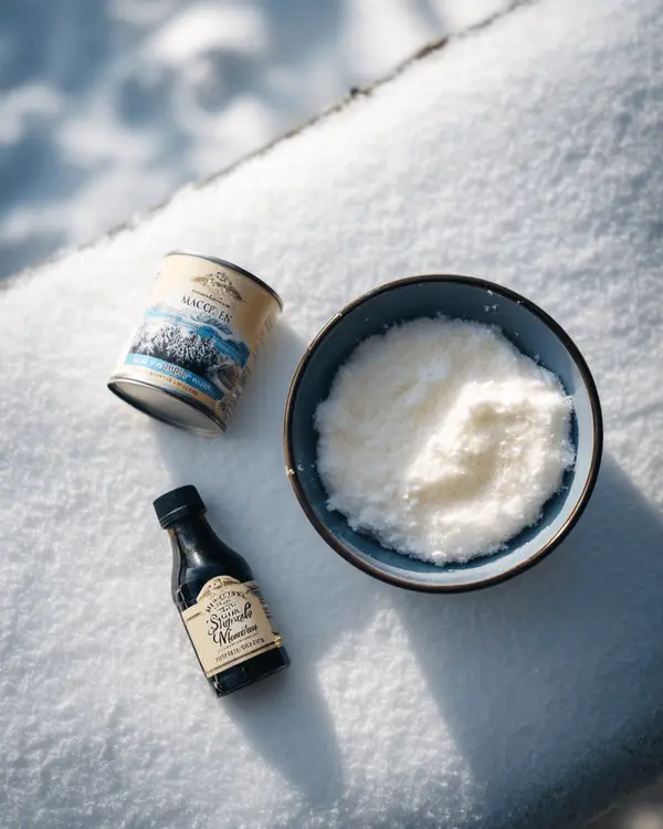 condensed milk ice cream