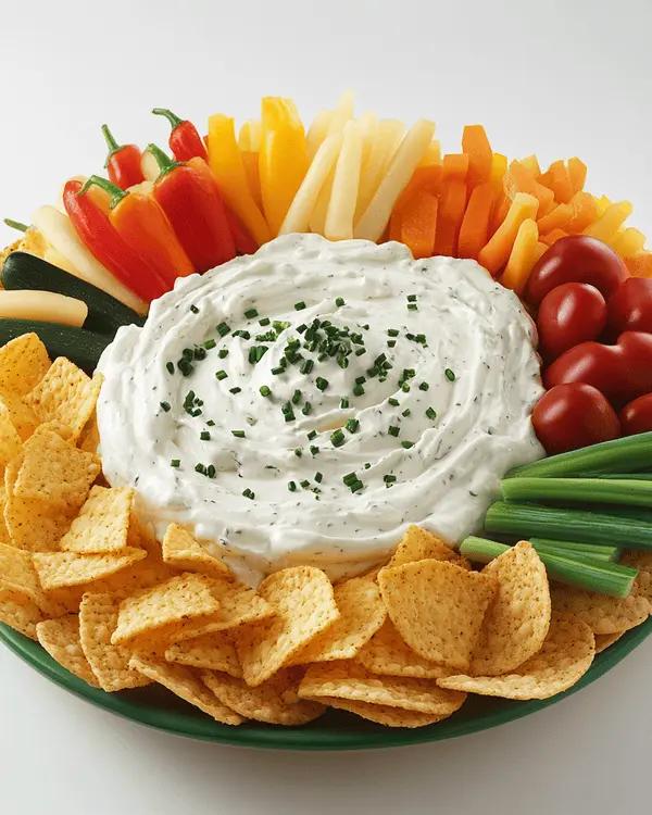 Chive and onion dip
