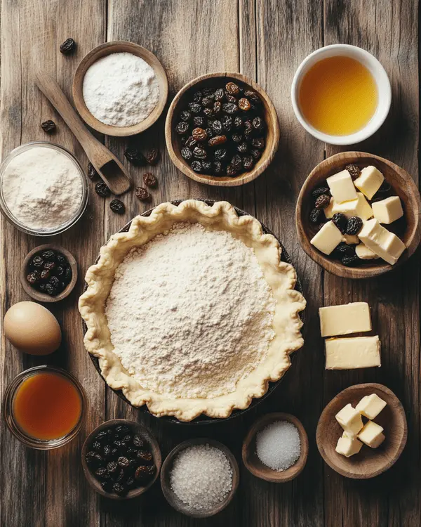 Old-fashioned raisin pie recipe