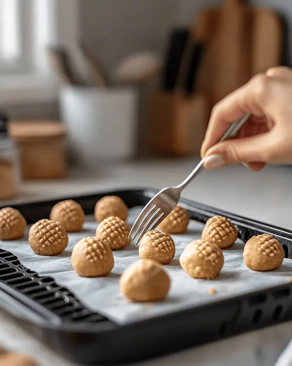 peanut butter cookies in air fryer
